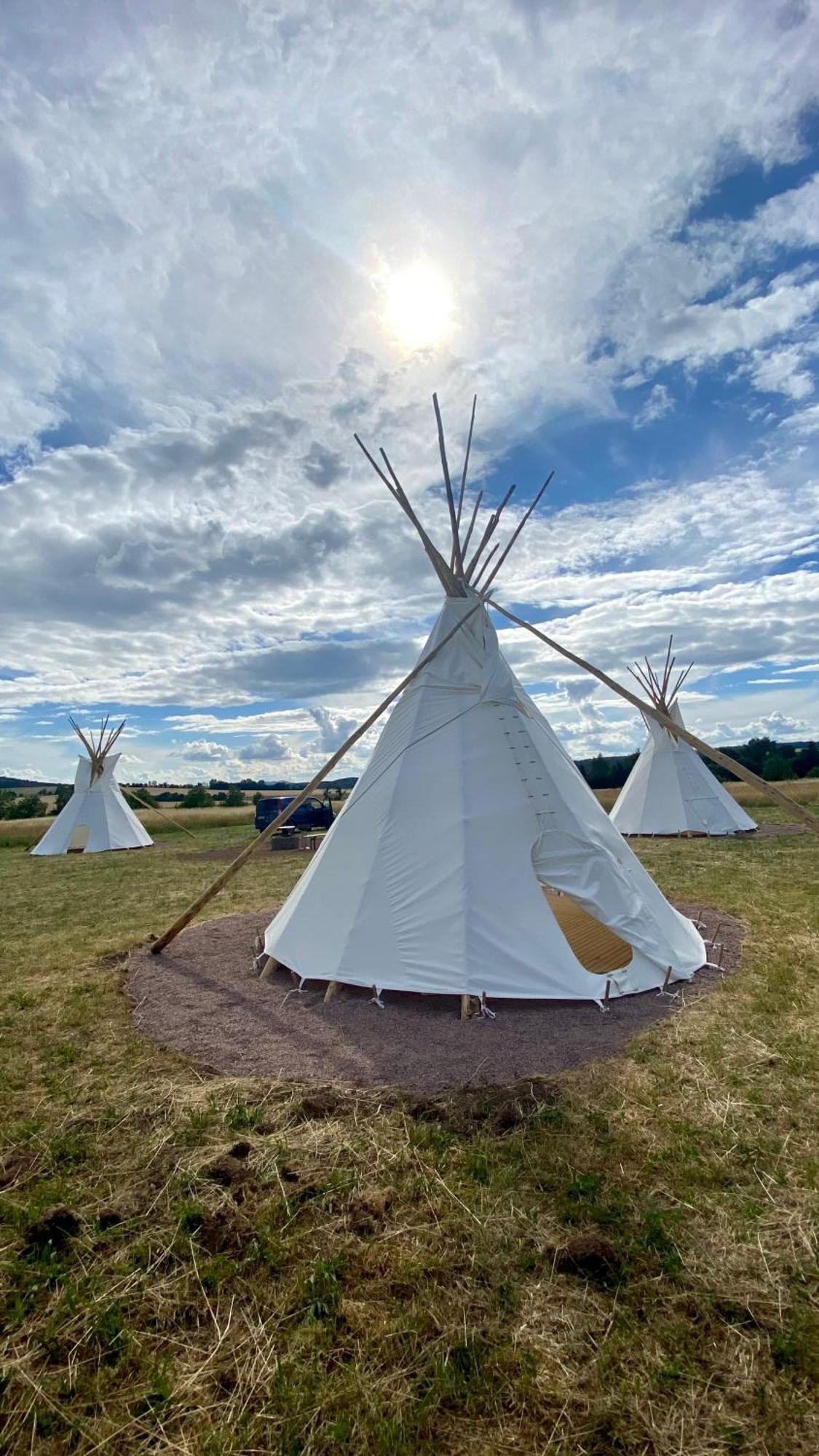 Alpaka-Tipi-Park Hotell Bad Salzungen Eksteriør bilde